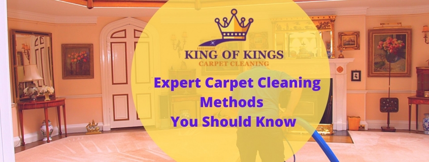 Expert Carpet Cleaning Methods You Should Know